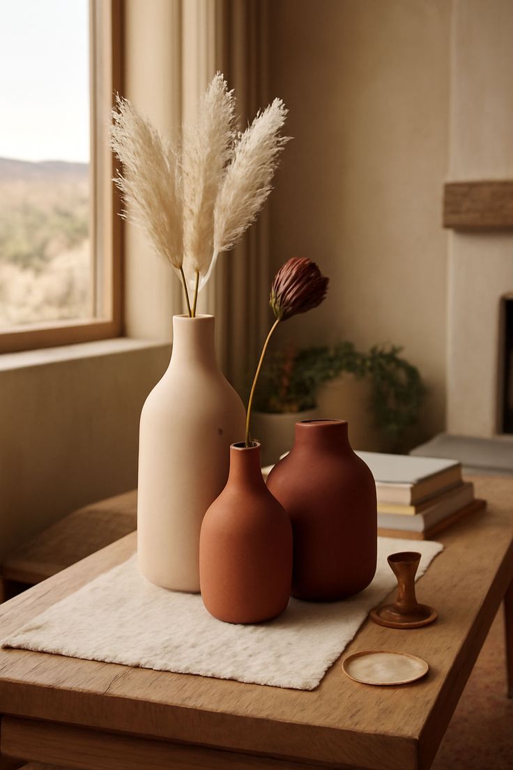 Ceramic Vase (pack of 3 vase)