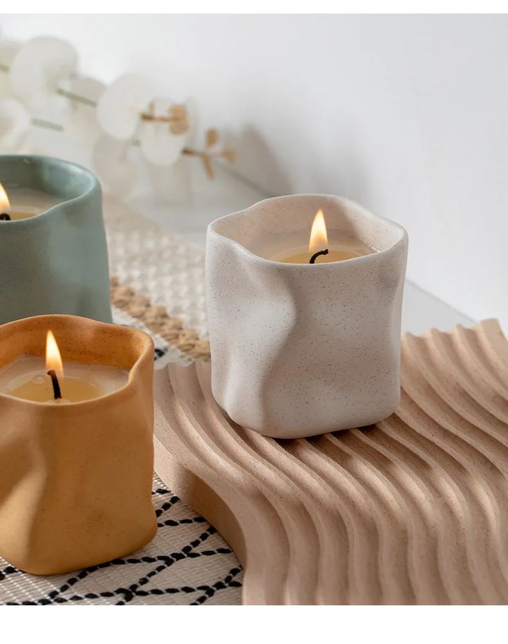 Ceramic Candle Jars