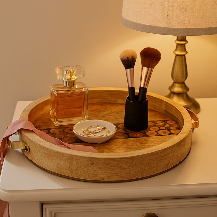 Wooden Tray (circle)