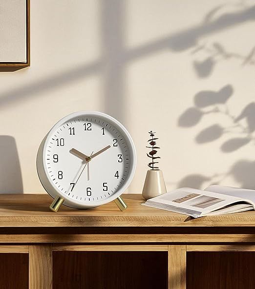 Timeless Elegance with French Knot's Mantel Clock, Desk Clocks, Table Clock
