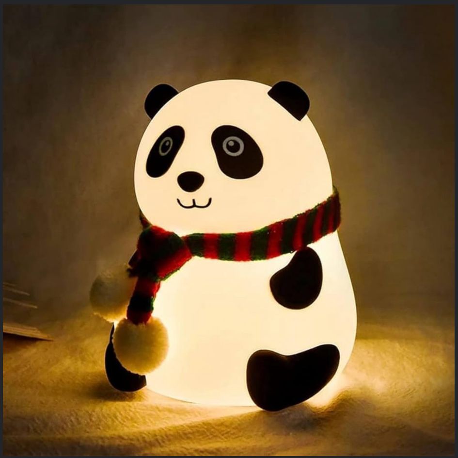 panda silicone lamp